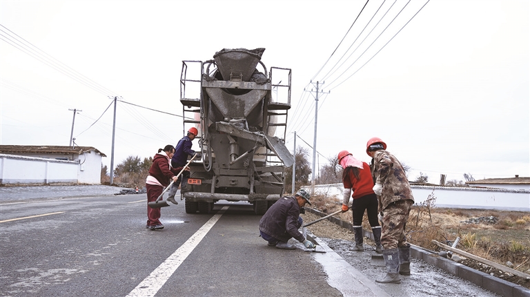 民生援疆|吉木萨尔县泉子街镇援疆资金铺平道路暖人心