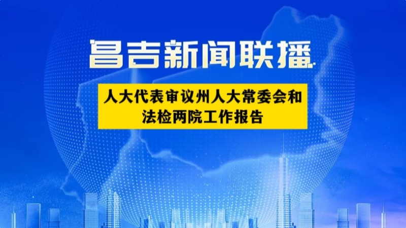 人大代表审议州人大常委会和法检两院工作报告