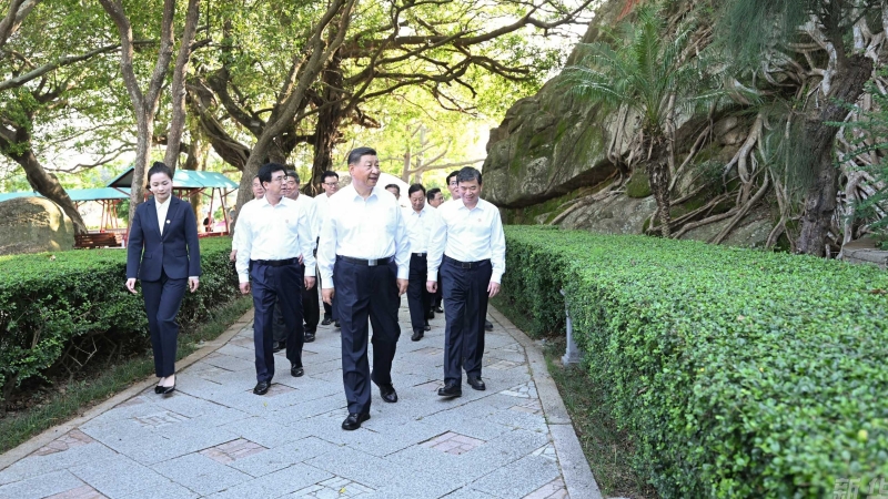 习近平在福建漳州市考察调研